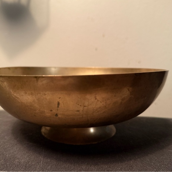 Vintage Brass Bowl - Picture 2 of 4